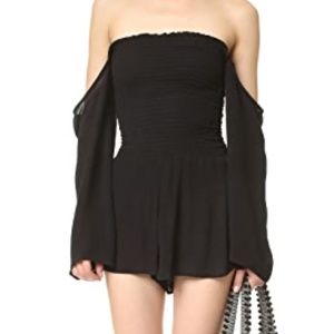 Off the shoulder romper